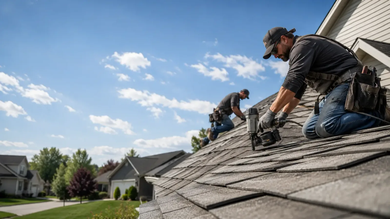 Storm Damage Roof Repair in Davis, OK near me